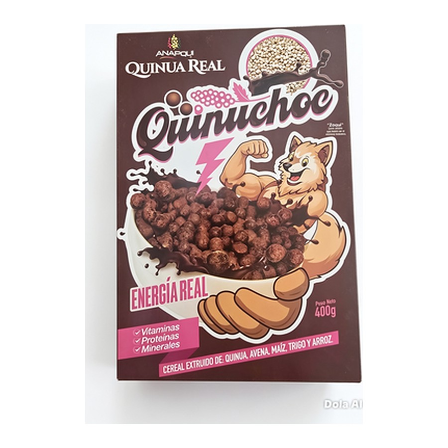 Cereal Quinuchoc ANAPQUI con Quinua Real
