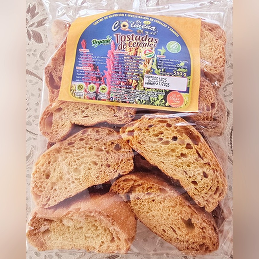 Tostadas de 4 cereales sin gluten